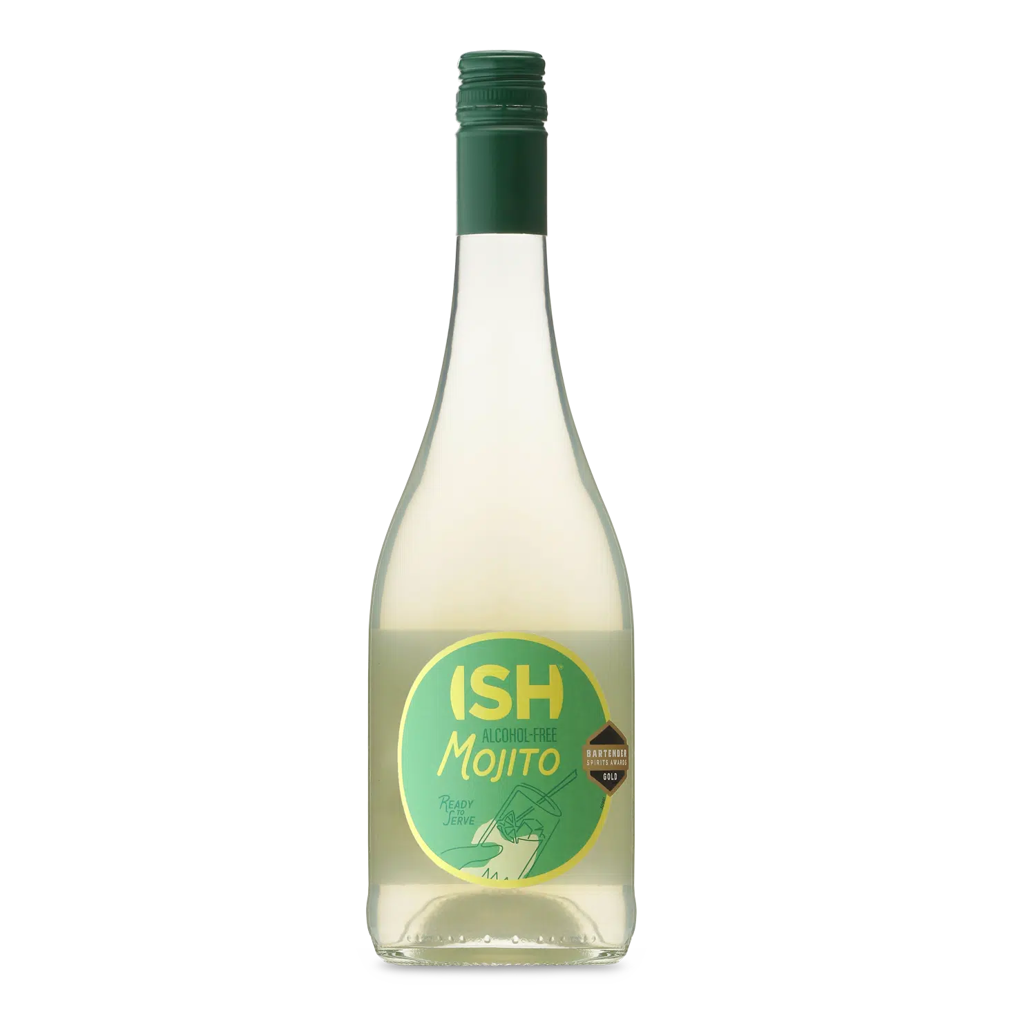 НОВО!!! Безалкохолен коктейл МОХИТО Non-Alcoholic MOJITO – ISH Spirits, 750 мл.