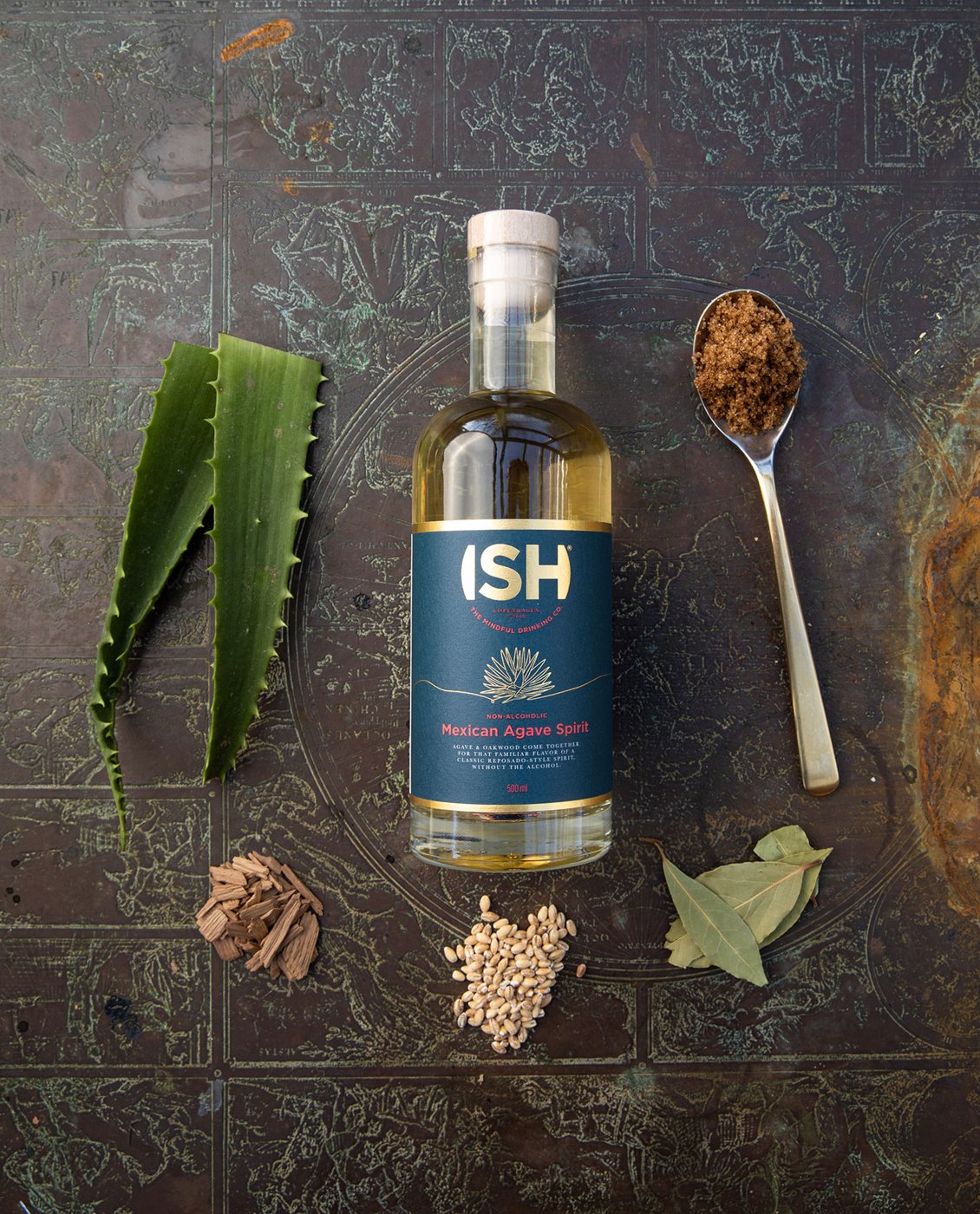 Безалкохолна текила ISH Mexican Agave Spirit, 700 мл. - Image 2